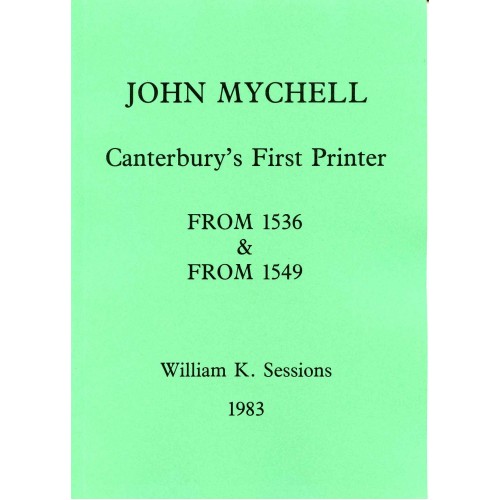 2. THE FIRST PRINTER IN CANTERBURY